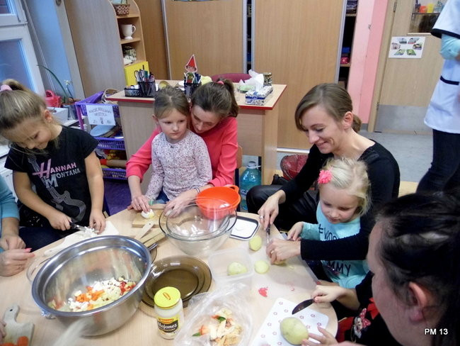 Warsztaty kulinarne w PM 13 (zdjęcia)