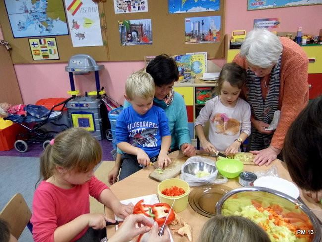 Warsztaty kulinarne w PM 13 (zdjęcia)