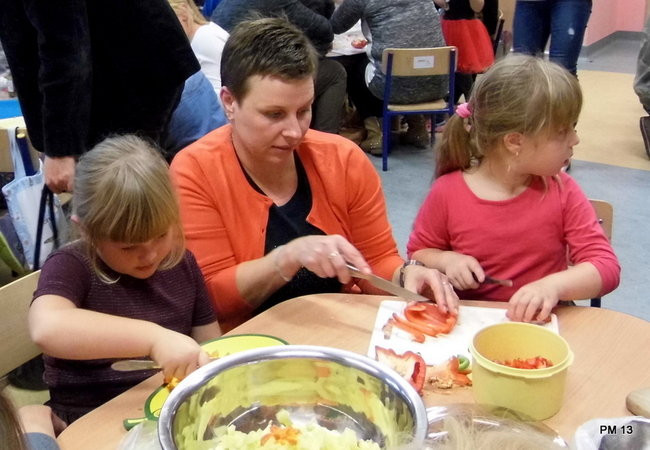 Warsztaty kulinarne w PM 13 (zdjęcia)