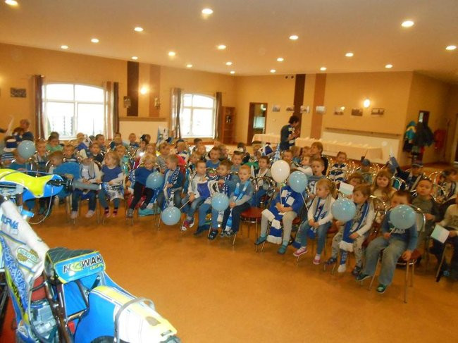 Żużlowcy Unii w Przedszkolu w Kłodzie (zdjęcia)