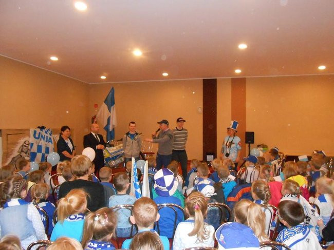 Żużlowcy Unii w Przedszkolu w Kłodzie (zdjęcia)