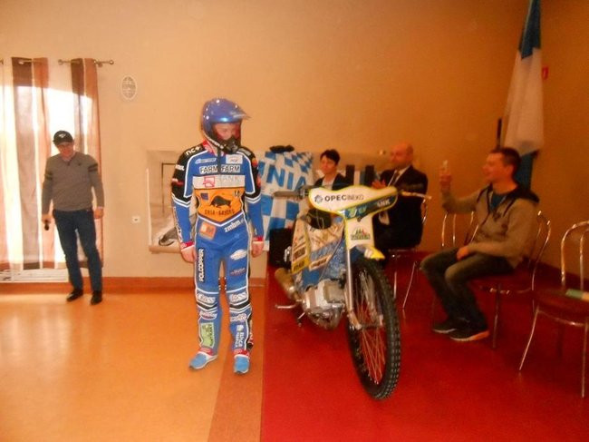 Żużlowcy Unii w Przedszkolu w Kłodzie (zdjęcia)