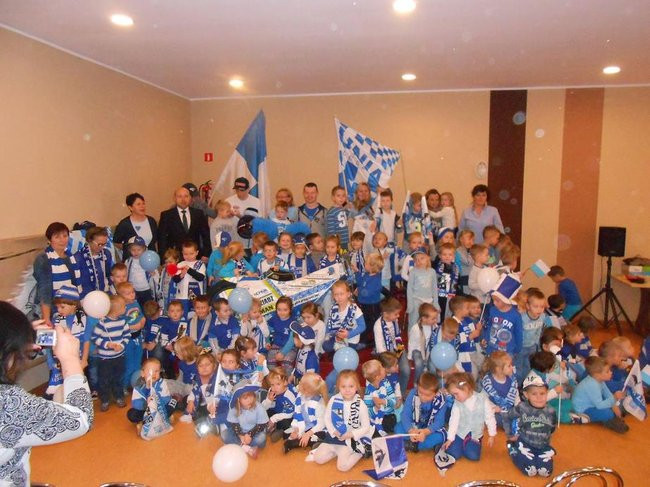 Żużlowcy Unii w Przedszkolu w Kłodzie (zdjęcia)