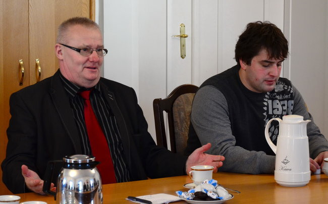 Byki odwiedziły radnych (zdjęcia)