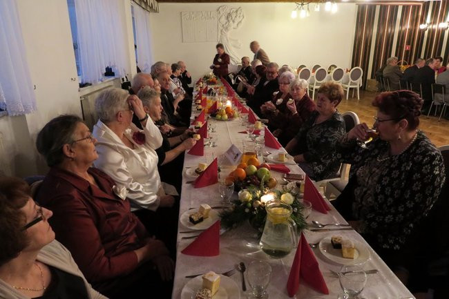 Wigilia u emerytów (zdjęcia)
