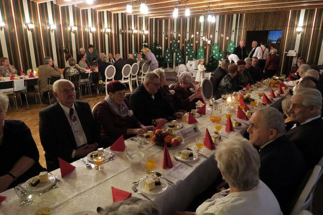 Wigilia u emerytów (zdjęcia)
