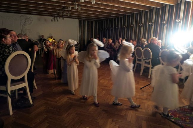 Wigilia u emerytów (zdjęcia)