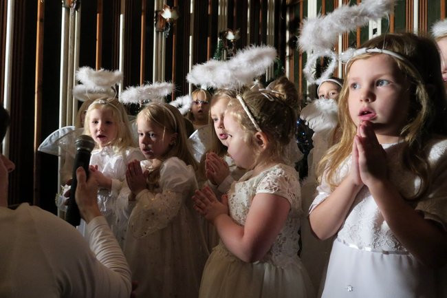 Wigilia u emerytów (zdjęcia)