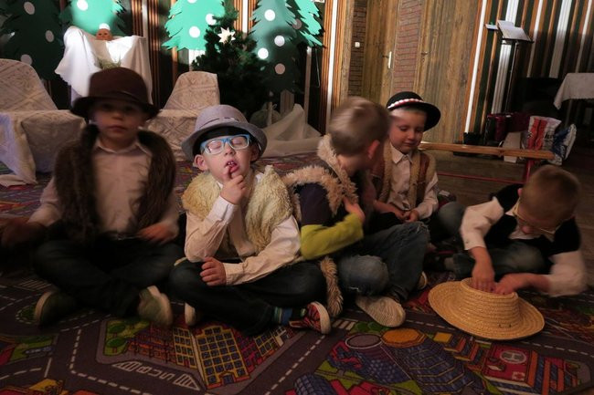 Wigilia u emerytów (zdjęcia)