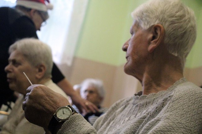 Magia świąt wypełniła DPS i noclegownię (zdjęcia i film)