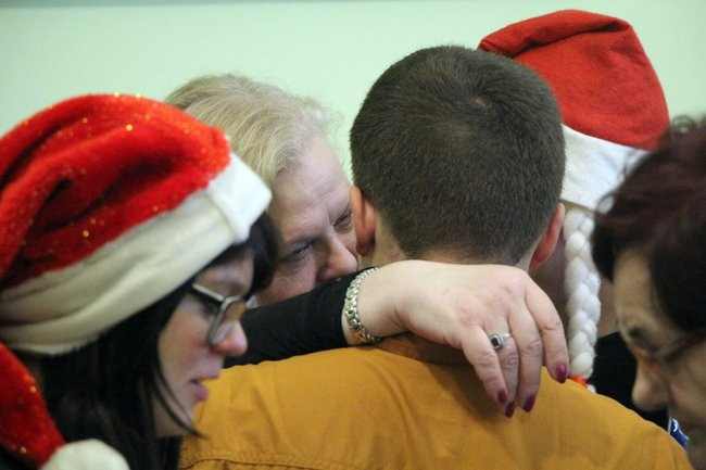 Magia świąt wypełniła DPS i noclegownię (zdjęcia i film)