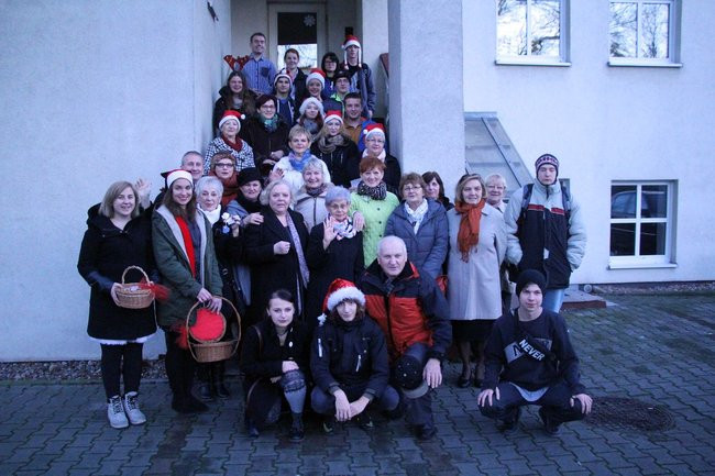 Magia świąt wypełniła DPS i noclegownię (zdjęcia i film)