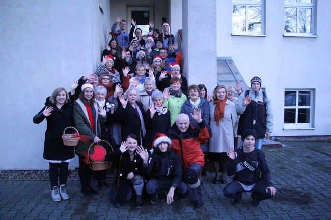 Magia świąt wypełniła DPS i noclegownię (zdjęcia i film)