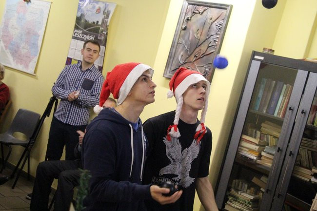 Magia świąt wypełniła DPS i noclegownię (zdjęcia i film)