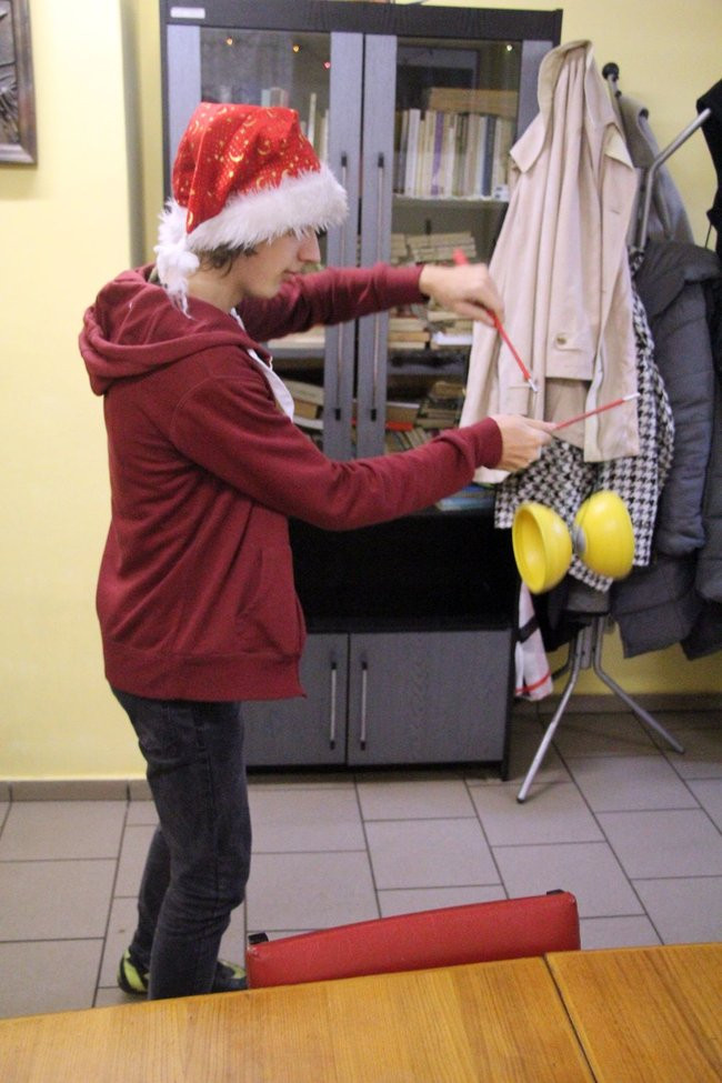 Magia świąt wypełniła DPS i noclegownię (zdjęcia i film)