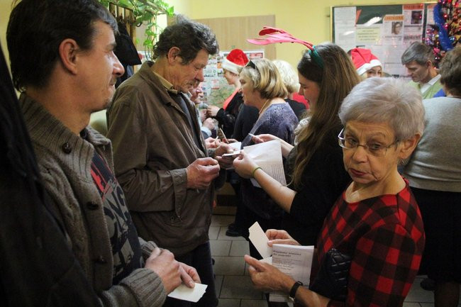 Magia świąt wypełniła DPS i noclegownię (zdjęcia i film)