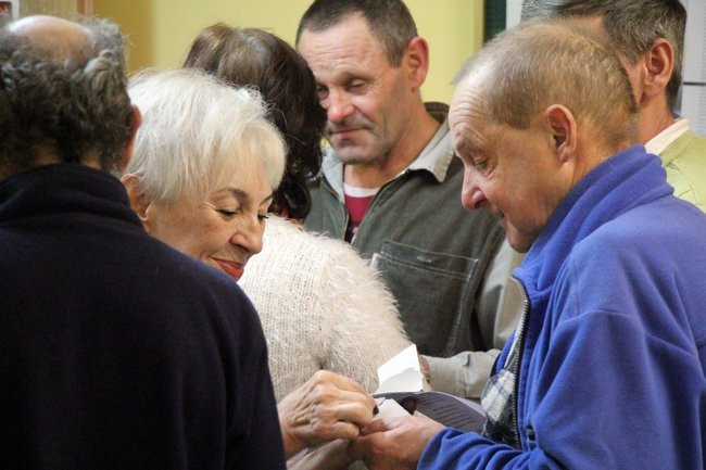 Magia świąt wypełniła DPS i noclegownię (zdjęcia i film)