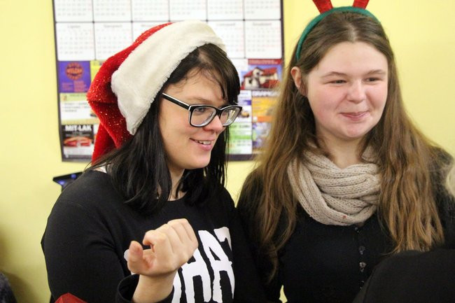 Magia świąt wypełniła DPS i noclegownię (zdjęcia i film)