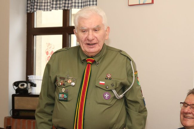 Harcerze łamali się opłatkiem (zdjęcia)