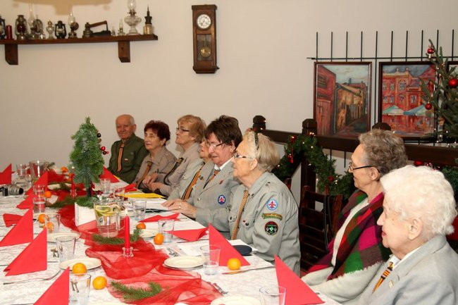 Harcerze łamali się opłatkiem (zdjęcia)