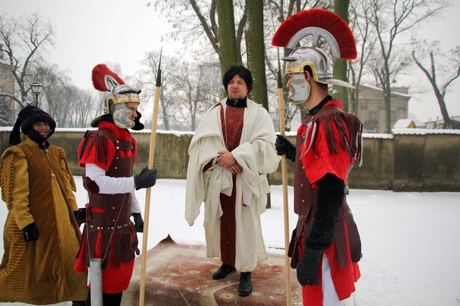 Trzej Królowie dotarli do Rydzyny (zdjęcia)