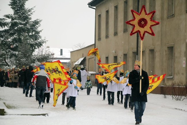 Trzej Królowie dotarli do Rydzyny (zdjęcia)