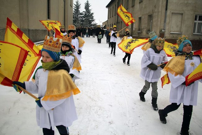 Trzej Królowie dotarli do Rydzyny (zdjęcia)