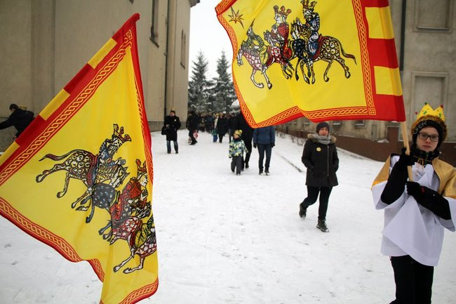 Trzej Królowie dotarli do Rydzyny (zdjęcia)