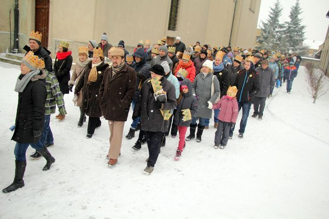 Trzej Królowie dotarli do Rydzyny (zdjęcia)