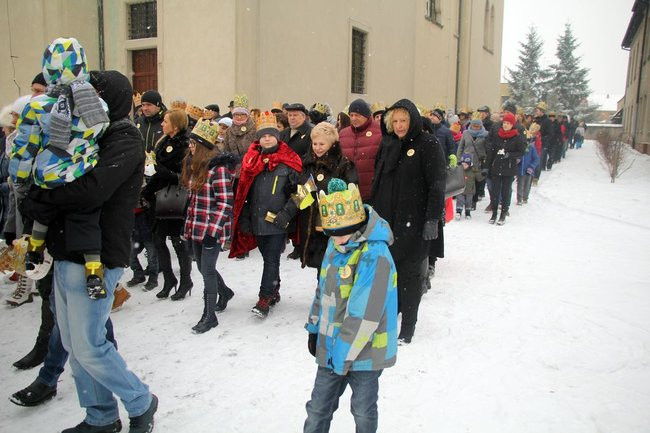 Trzej Królowie dotarli do Rydzyny (zdjęcia)