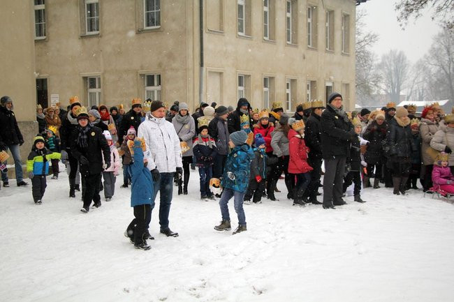 Trzej Królowie dotarli do Rydzyny (zdjęcia)