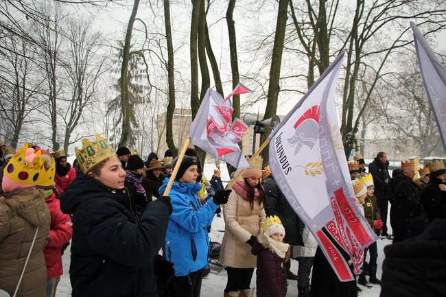Trzej Królowie dotarli do Rydzyny (zdjęcia)