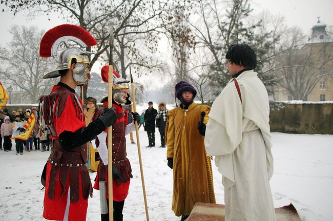 Trzej Królowie dotarli do Rydzyny (zdjęcia)