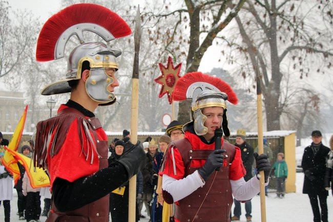 Trzej Królowie dotarli do Rydzyny (zdjęcia)