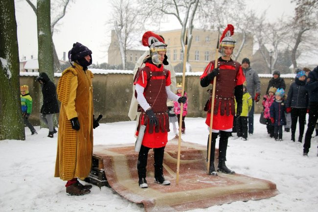 Trzej Królowie dotarli do Rydzyny (zdjęcia)