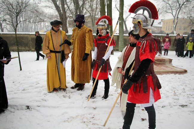 Trzej Królowie dotarli do Rydzyny (zdjęcia)