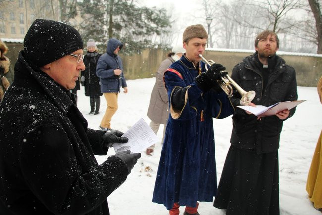 Trzej Królowie dotarli do Rydzyny (zdjęcia)