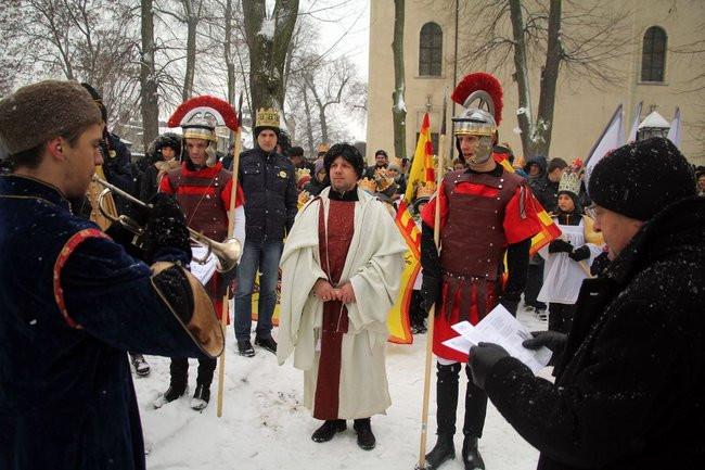Trzej Królowie dotarli do Rydzyny (zdjęcia)