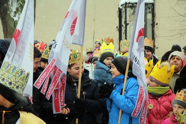 Trzej Królowie dotarli do Rydzyny (zdjęcia)