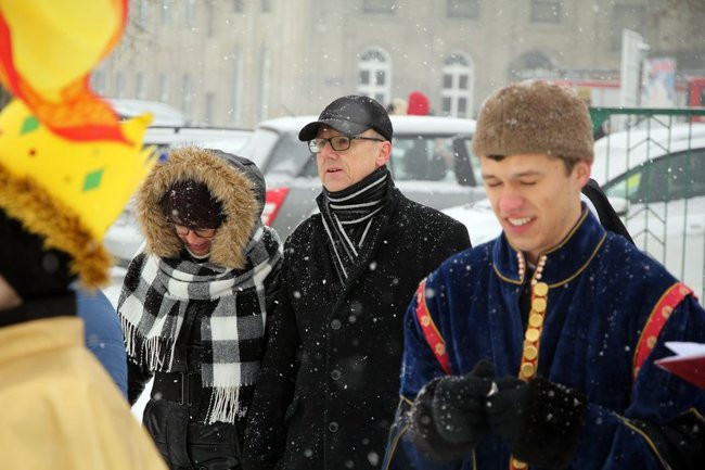 Trzej Królowie dotarli do Rydzyny (zdjęcia)