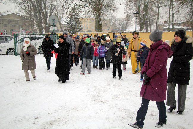 Trzej Królowie dotarli do Rydzyny (zdjęcia)