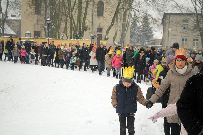 Trzej Królowie dotarli do Rydzyny (zdjęcia)