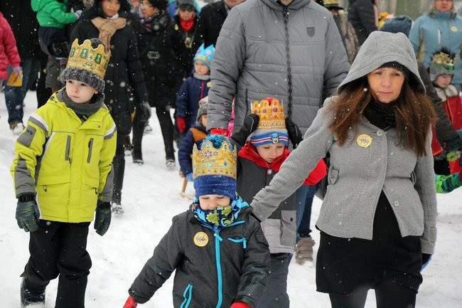 Trzej Królowie dotarli do Rydzyny (zdjęcia)