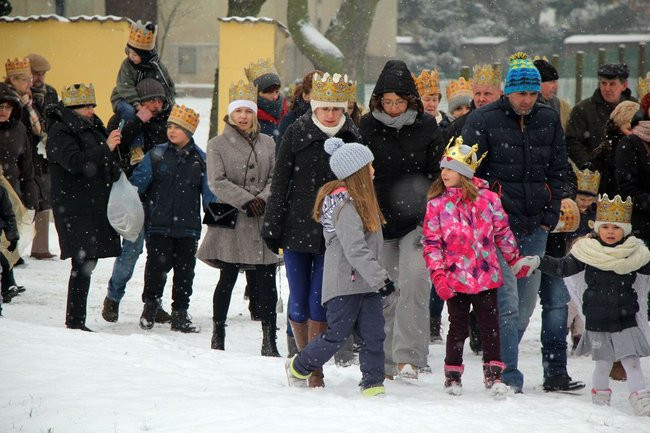 Trzej Królowie dotarli do Rydzyny (zdjęcia)