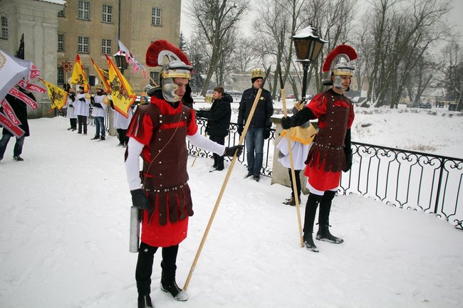 Trzej Królowie dotarli do Rydzyny (zdjęcia)