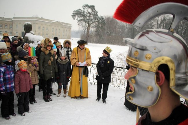 Trzej Królowie dotarli do Rydzyny (zdjęcia)