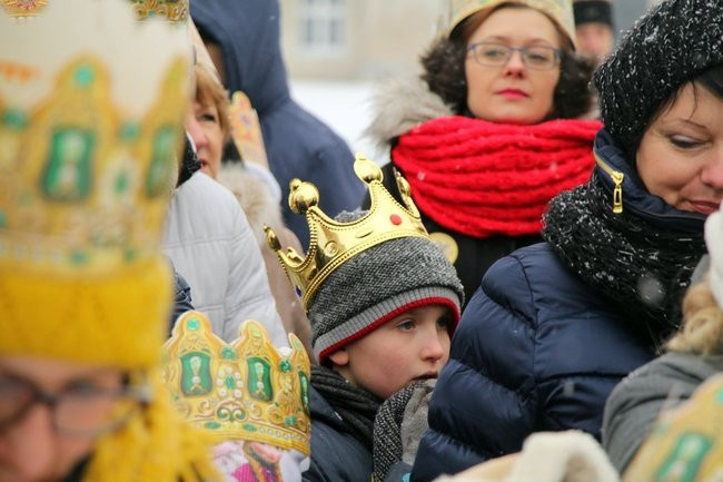 Trzej Królowie dotarli do Rydzyny (zdjęcia)
