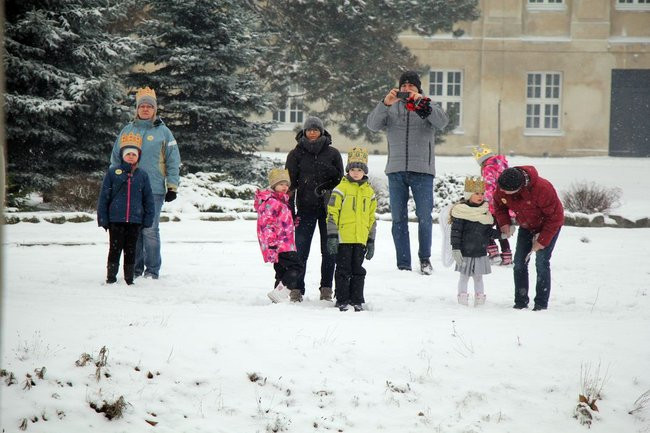 Trzej Królowie dotarli do Rydzyny (zdjęcia)