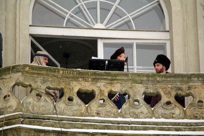 Trzej Królowie dotarli do Rydzyny (zdjęcia)