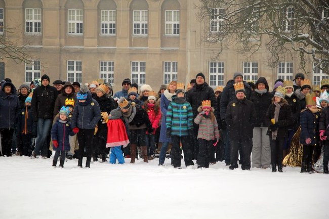 Trzej Królowie dotarli do Rydzyny (zdjęcia)